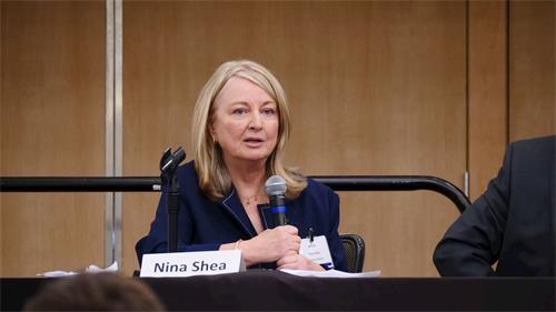 '图4:美国智库哈德逊研究所宗教自由中心主任妮娜·西亚(Nina