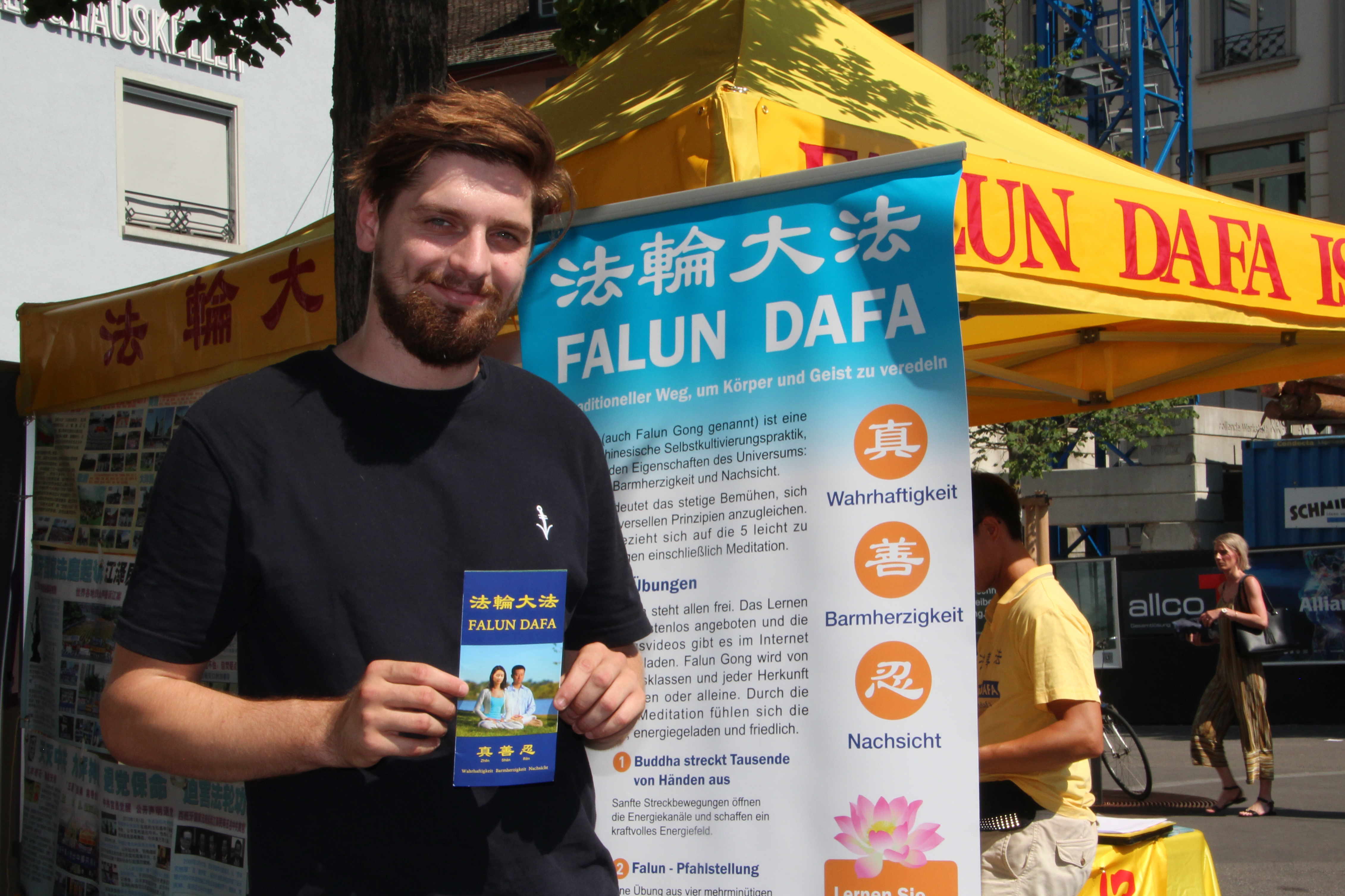 图7:瓦尔米尔·莫里纳(Valmir Morina)认为若能回归真、善、忍,每个人都会有所收获