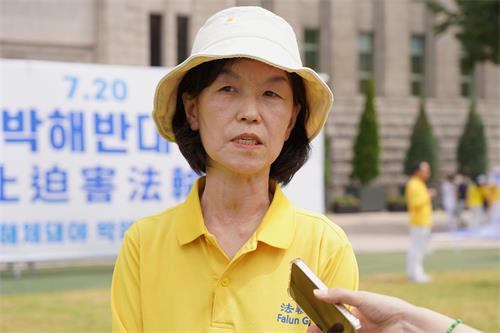 图26:法轮功学员李相淑女士