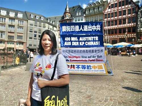 图10:香港人在德国协会(Hongkonger in Deutschland e.V.)主席安德森女士(Aniessa Andresen)