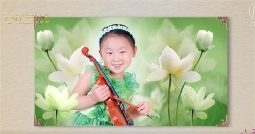 图1:法轮功学员朱广清夫妇的女儿