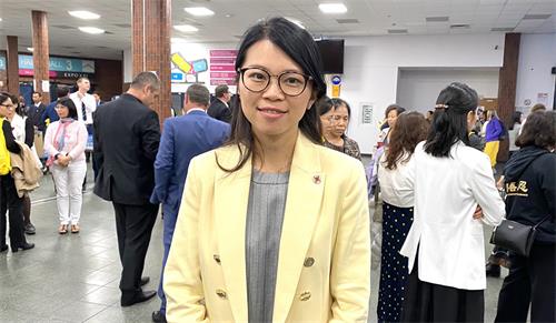 图4:用户体验设计师(UX-Designer)、来自芬兰的越南裔法轮功学员阮女士(Nguyen)。