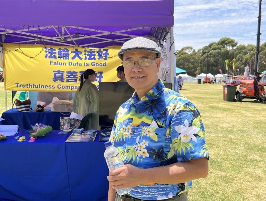'图4:越南人洪(Hung)支持法轮功反迫害。'