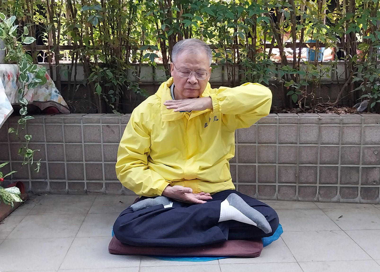 图2:领略了无病一身轻的自在和愉悦。