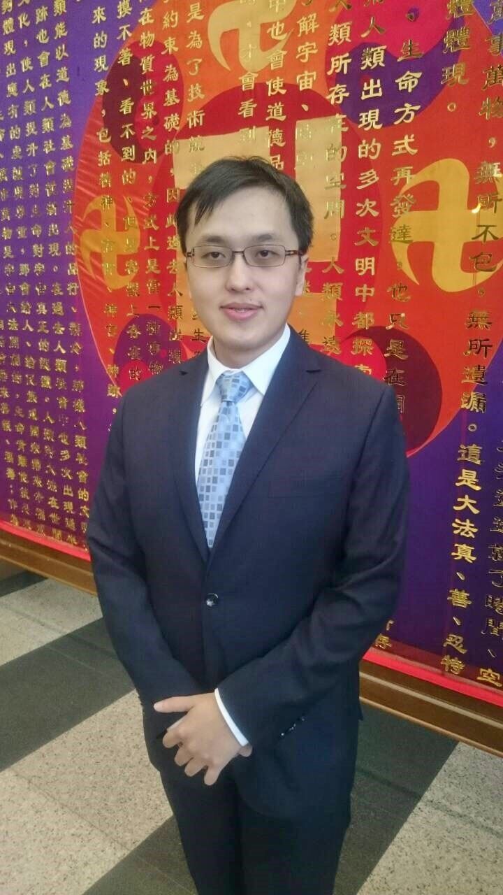 '图1:唯同表示法轮大法确实给人类一个光明的、返本归真的大道。'