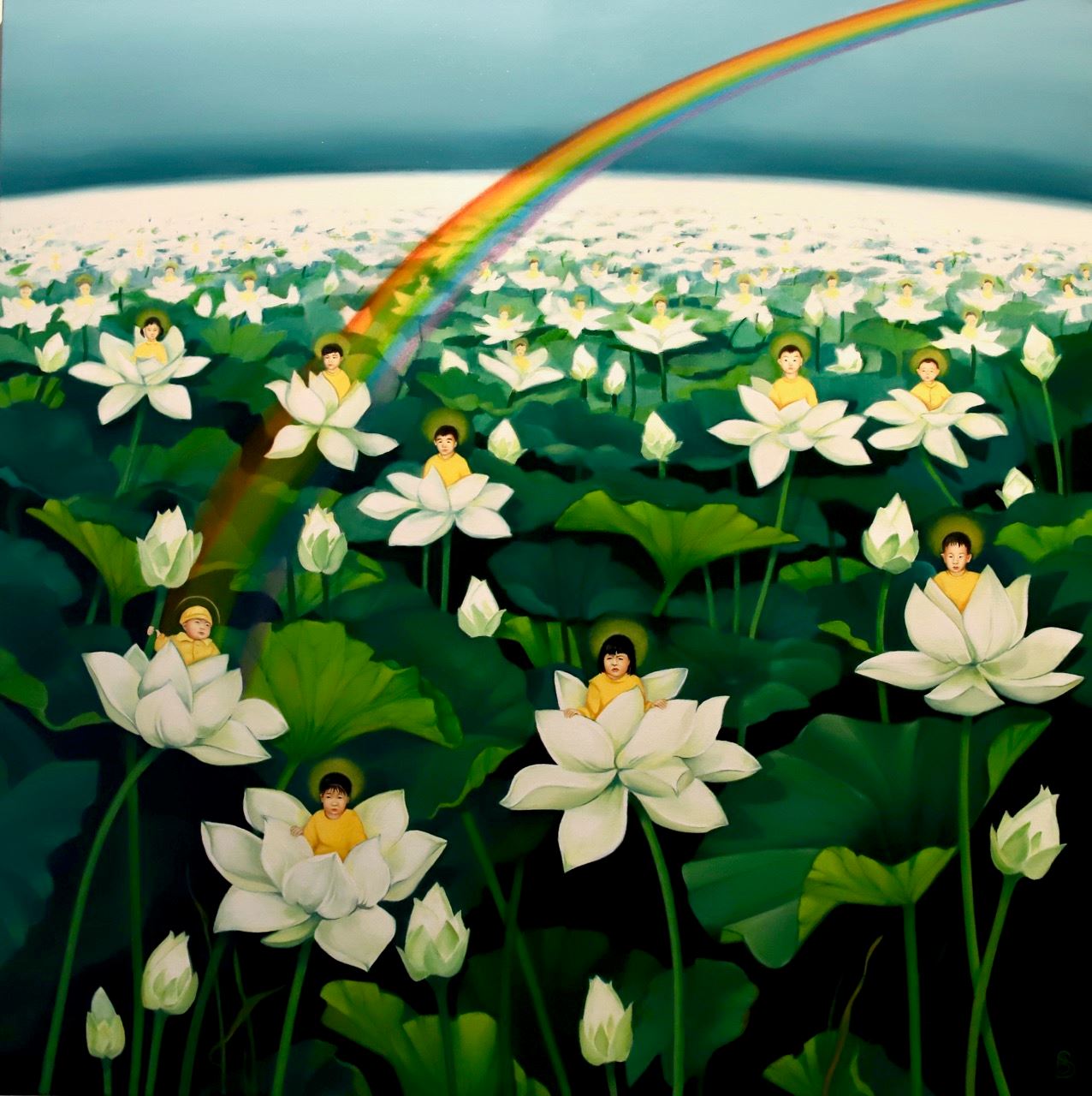 '图3:画作《苦海》'