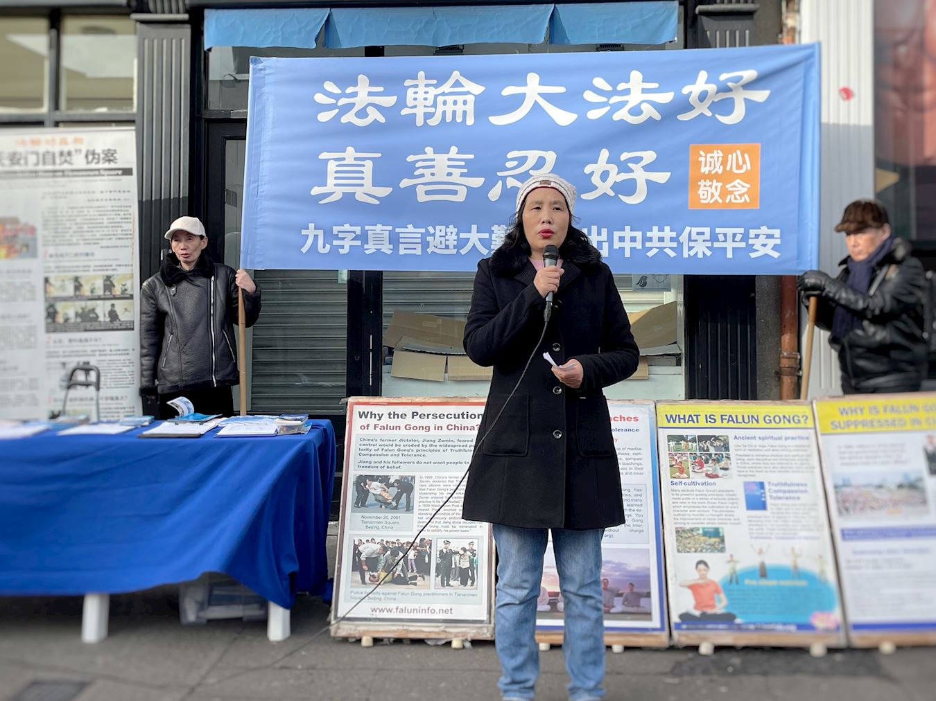 '图6:爱尔兰退党中心发言人刘女士'