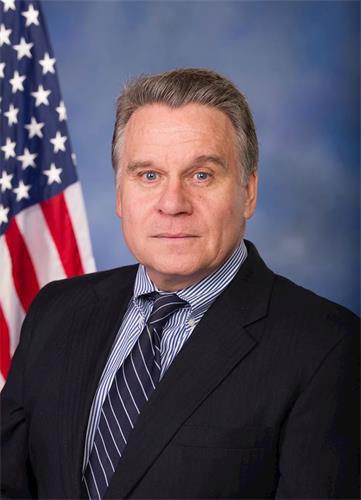 '图3:美国新泽西州共和党籍众议员克里斯・史密斯(Chris Smith)。'