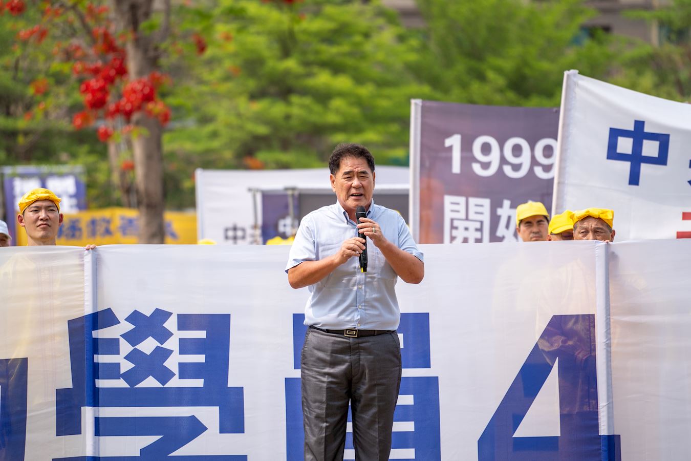 '图6:市议员刘德林。'