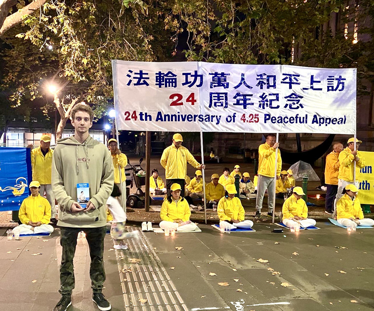 图8:Dylan(迪伦)认为每个人都应该努力遵循真、善、忍