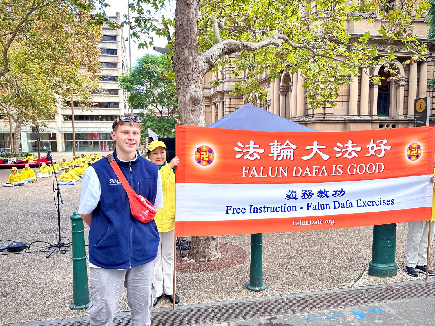 图14:克里斯蒂(Christian)“我认为看到人们在清晨做庆祝活动是非常鼓舞人心的,他们付出了努力,这很好。”