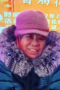 慈祥善良的老人蔡桂芹