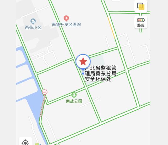 '冀东监狱位置图:'