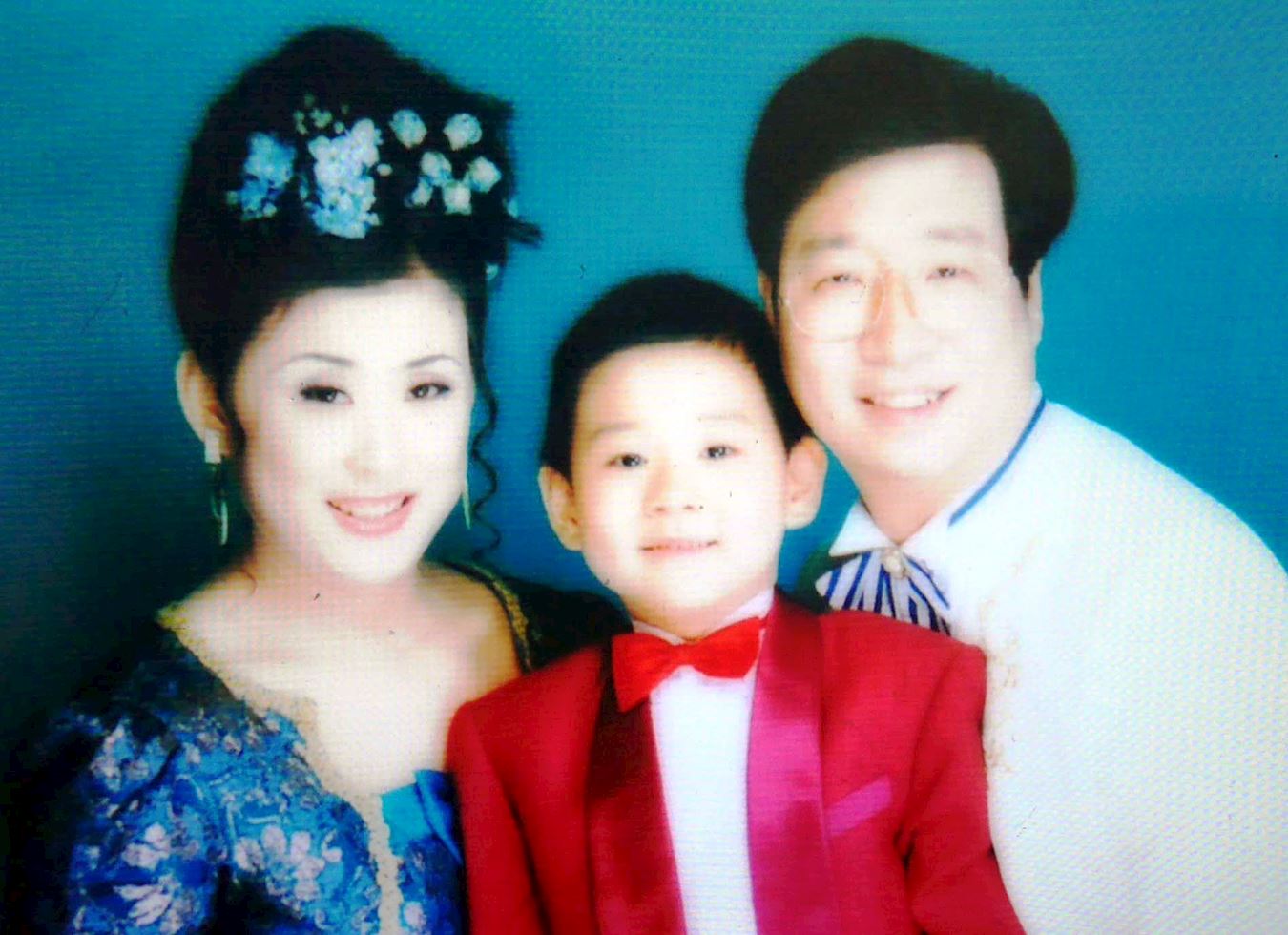 '庞有和妻子儿子'