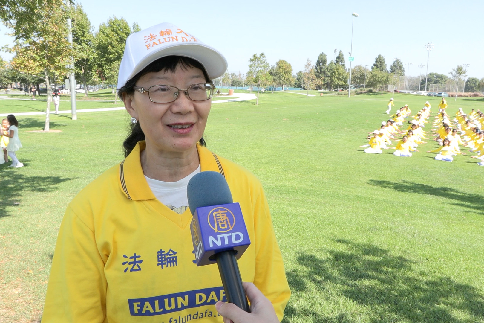 图6:新学员玛丽·雪莉(Mary Shirley)坦言,能成为一名大法弟子深感荣幸