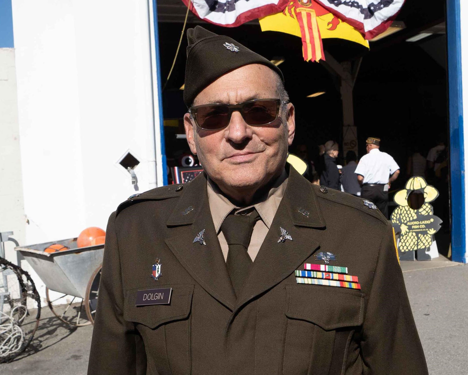 图11:前部队指挥官史蒂夫·多尔金(Steve Dolgin)认为真善忍是核心价值观。