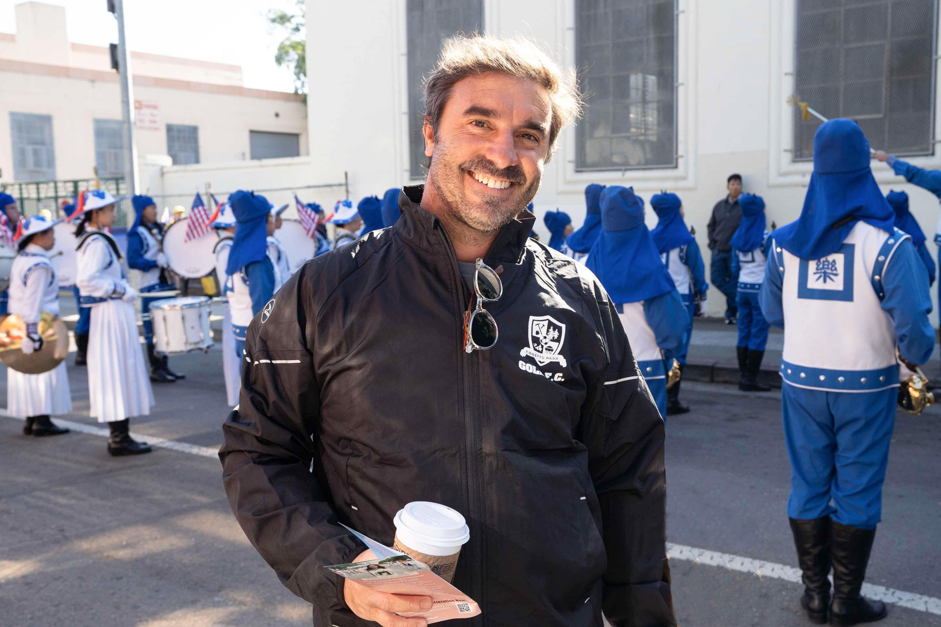 图15:来自加州山谷泉市的卢卡斯(Lucas)表示,真善忍是应该遵循的原理。