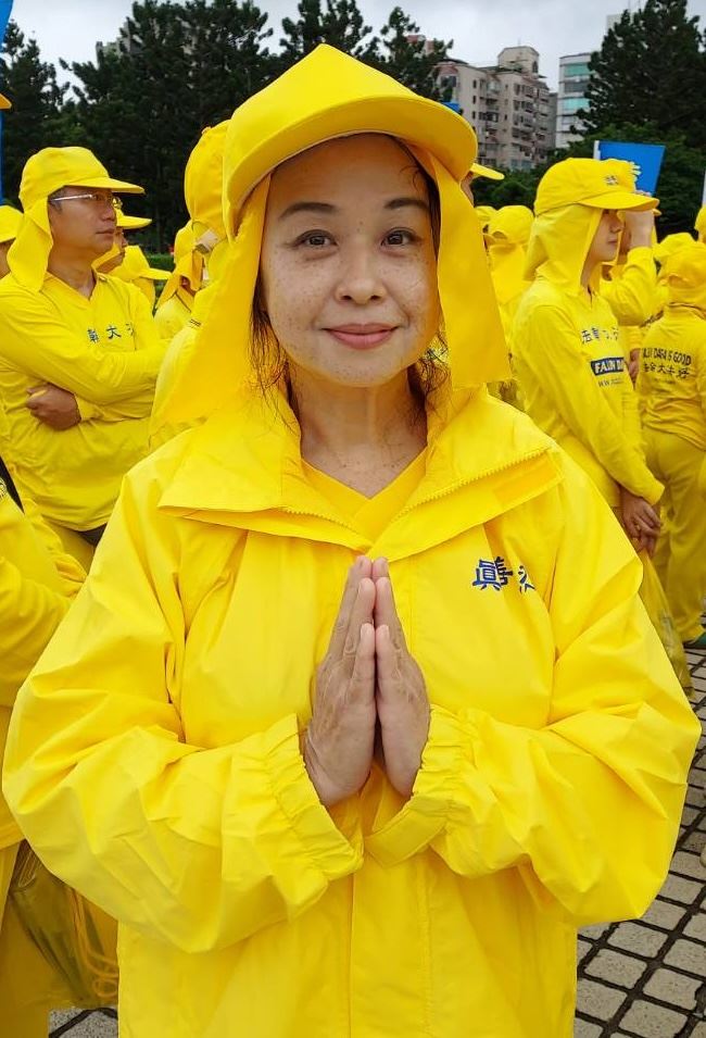 '图1:佩云相当珍惜来到台湾排字的殊圣机缘。'