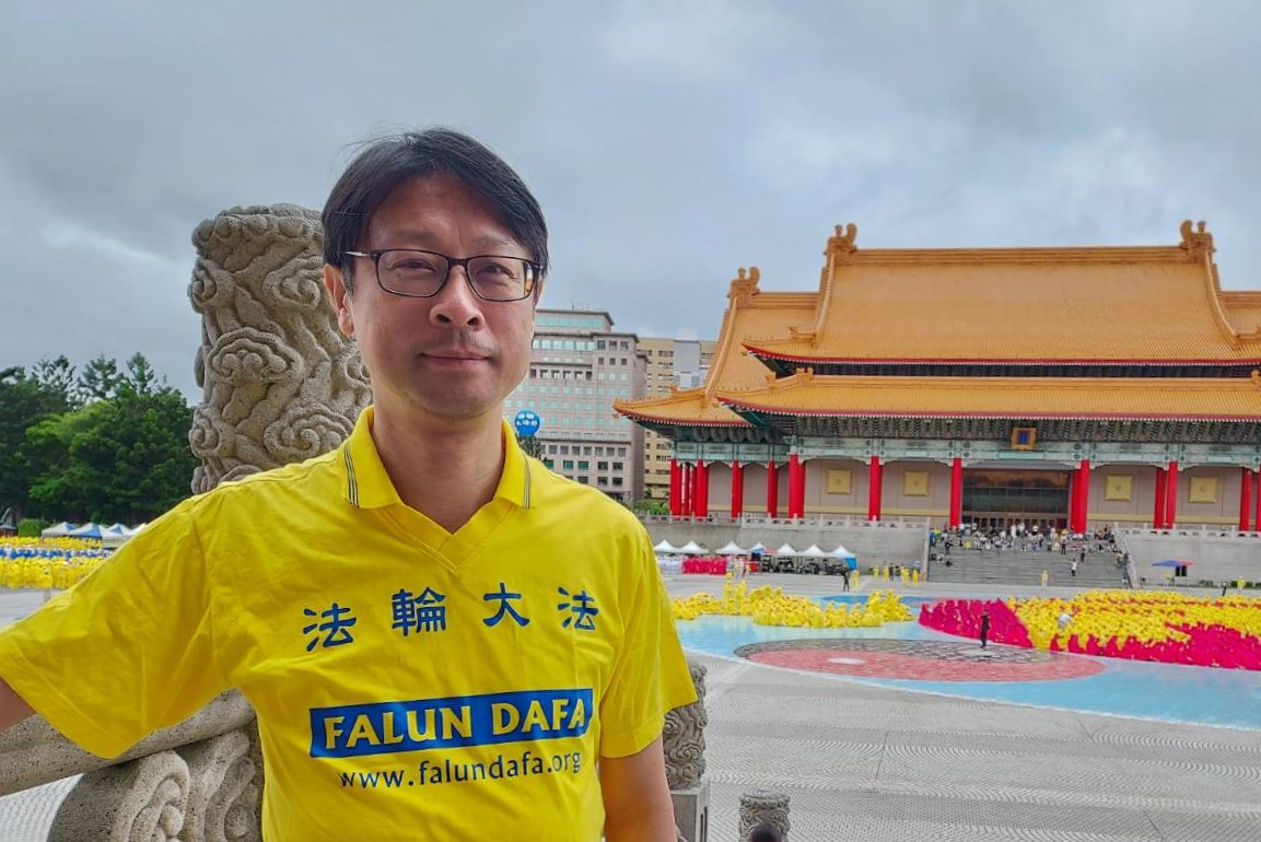图2:晓岚表示,是大法让他在乱世中找到人生的意义,从此不再迷途。