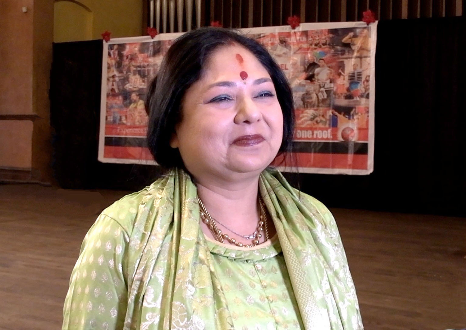 图4: 主办者之一高施(Gipsy Ghosh)女士