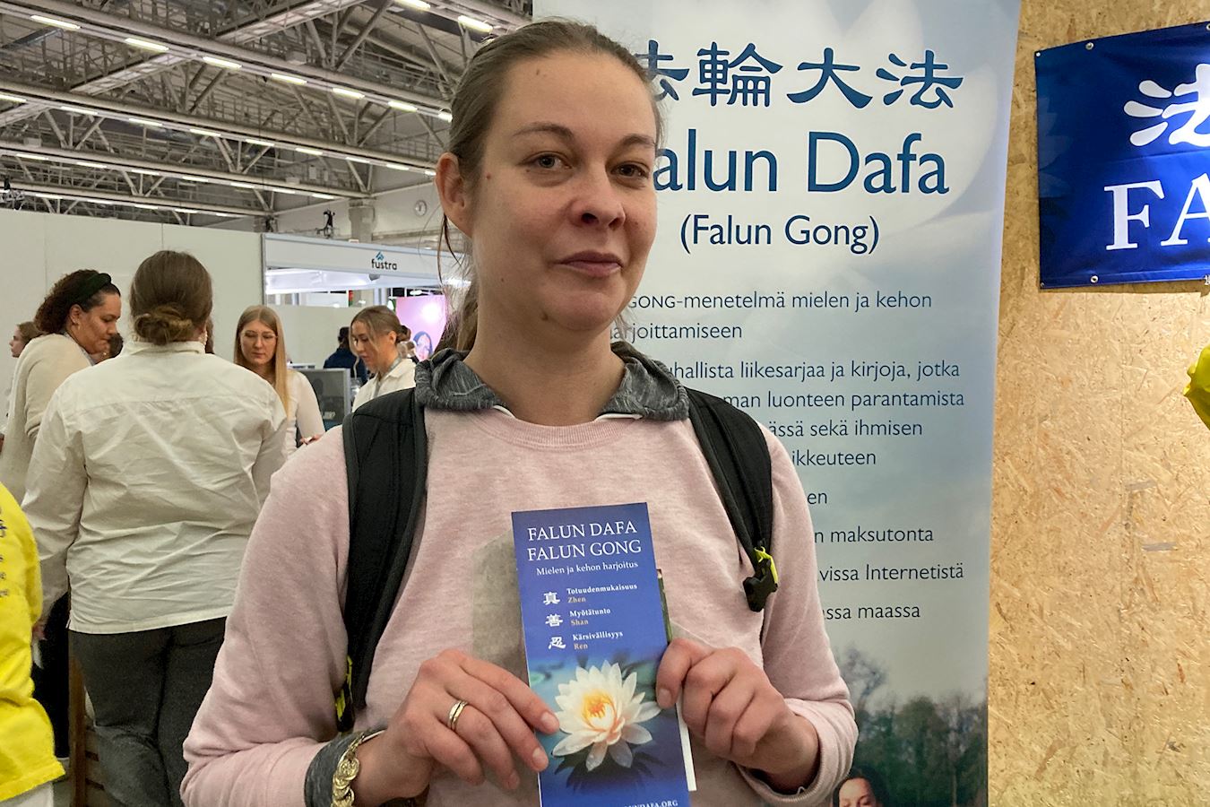 '图7:社工内塔·纳尔希(Netta Närhi)表示中国的人权现状非常的糟糕。'
