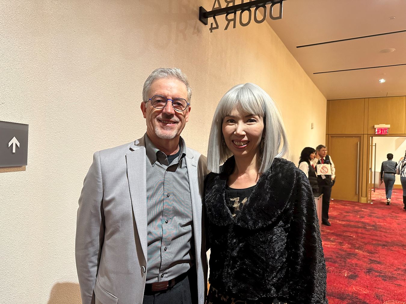 '图21:莎拉・李(Sarah Lee)和丈夫(明慧网)'