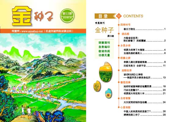 明慧期刊:金种子(第五三期)