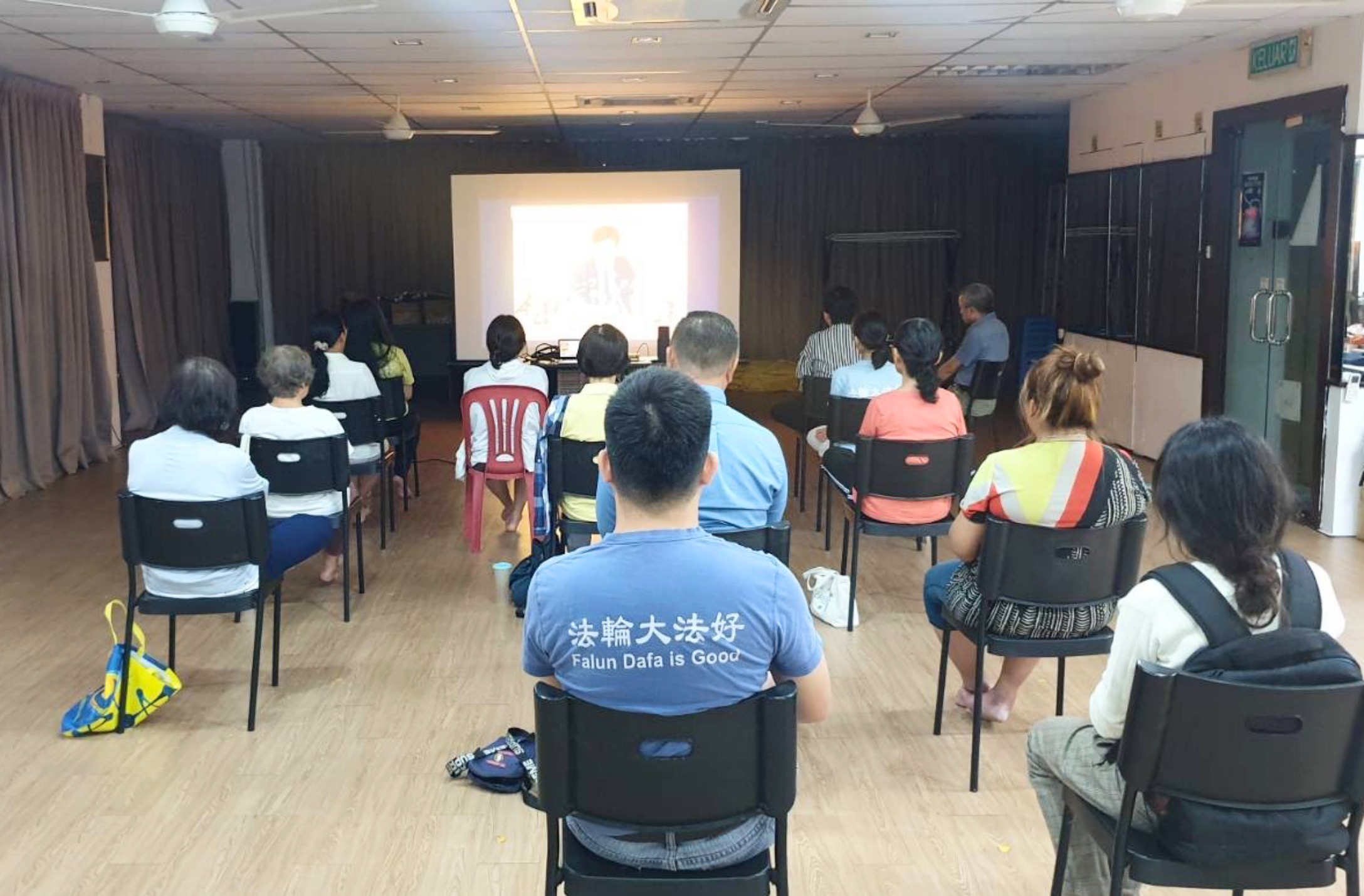 图1:二零二四年三月十五日至二十三日,马来西亚法轮功学员举办了为期九天的法轮功学习班。