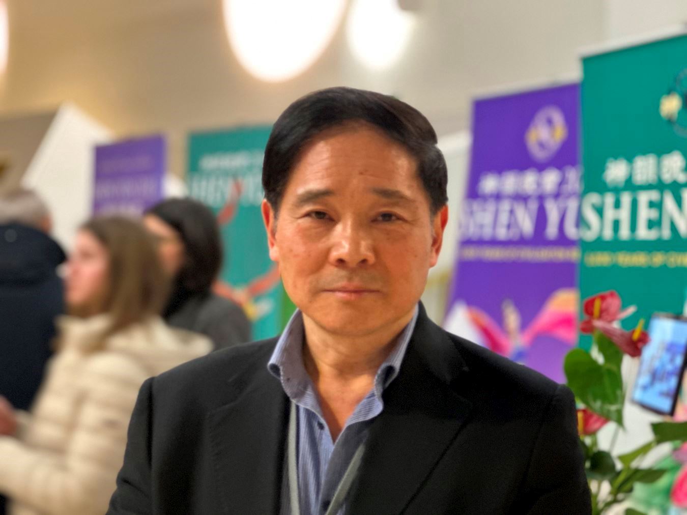 '图22:法国神韵主办方负责人唐汉龙(明慧网)'