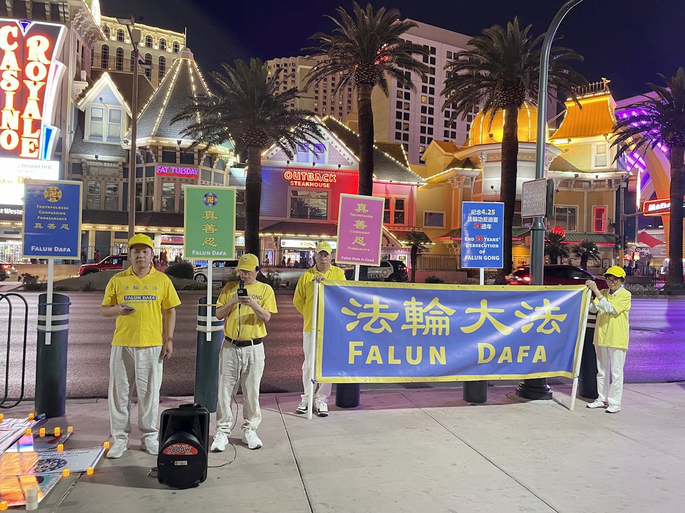 '图4:学员代表在集会上发言。'