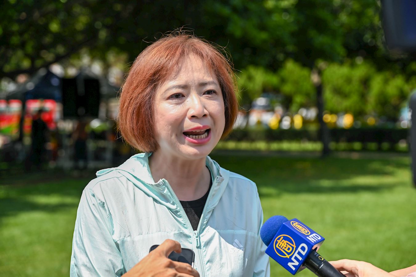 '图4:立法委员何欣纯。'