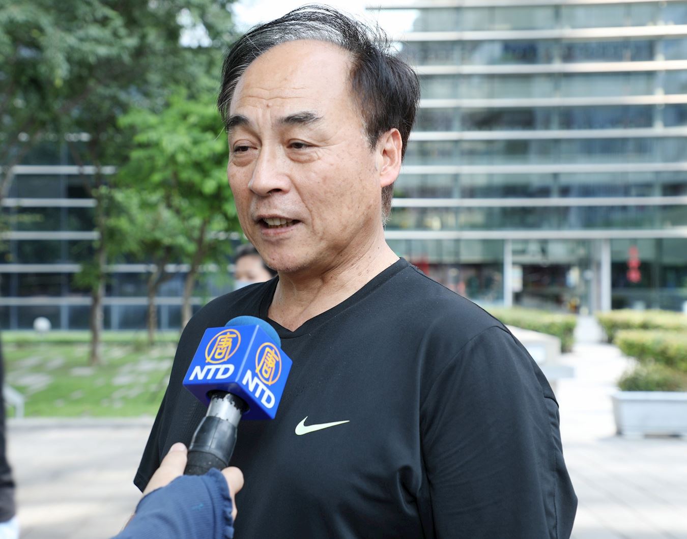 '图14:徐先生表示, 一个好的政权,是不会害怕这样修炼的团体。'