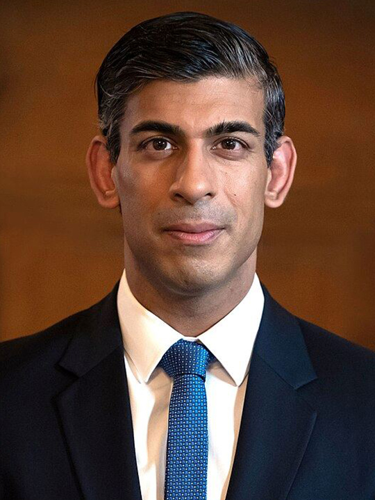 '图1:英国首相里希﹒苏纳克(Rishi Sunak)'