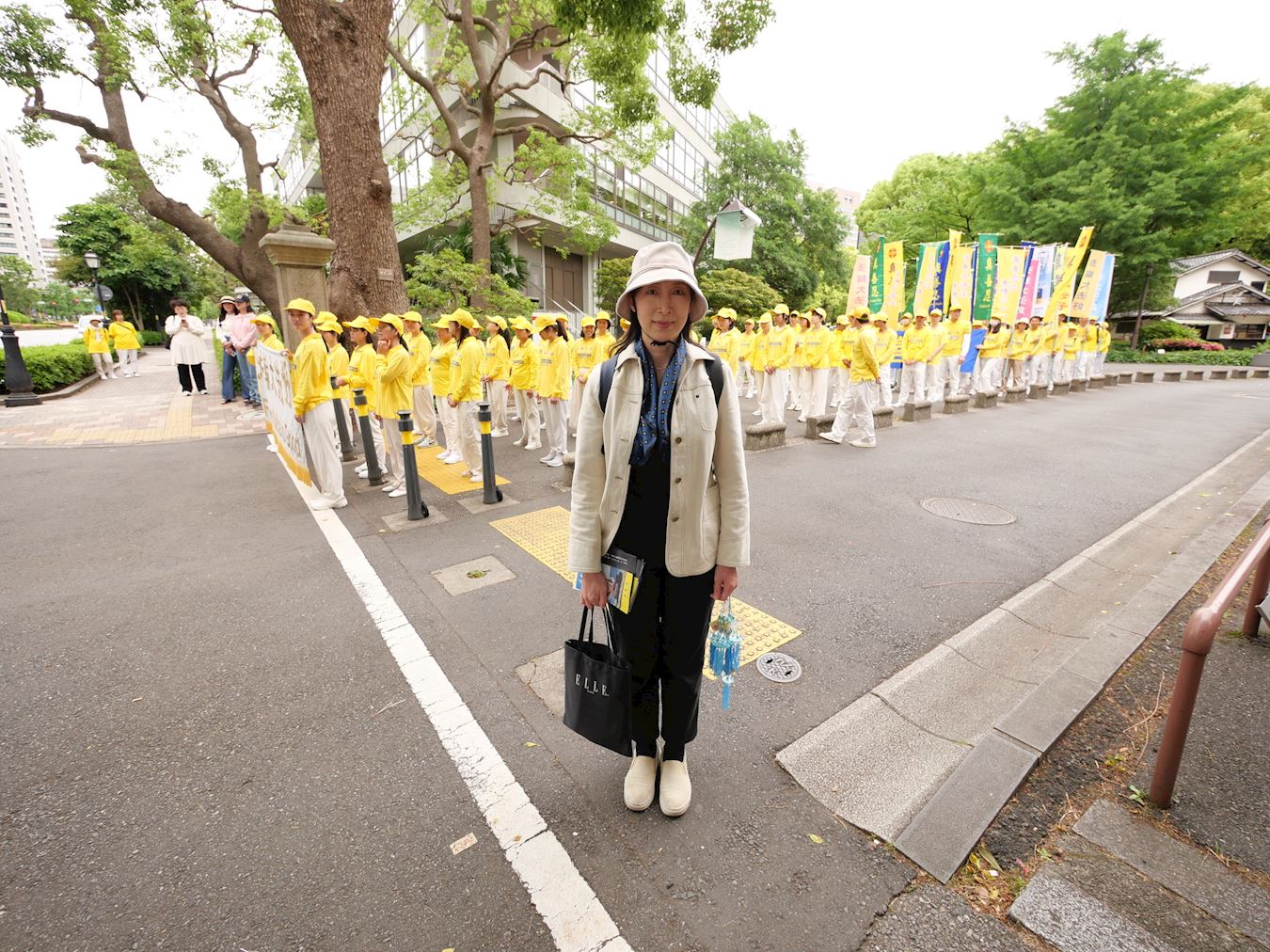 '图13:法轮功学员永岛女士'