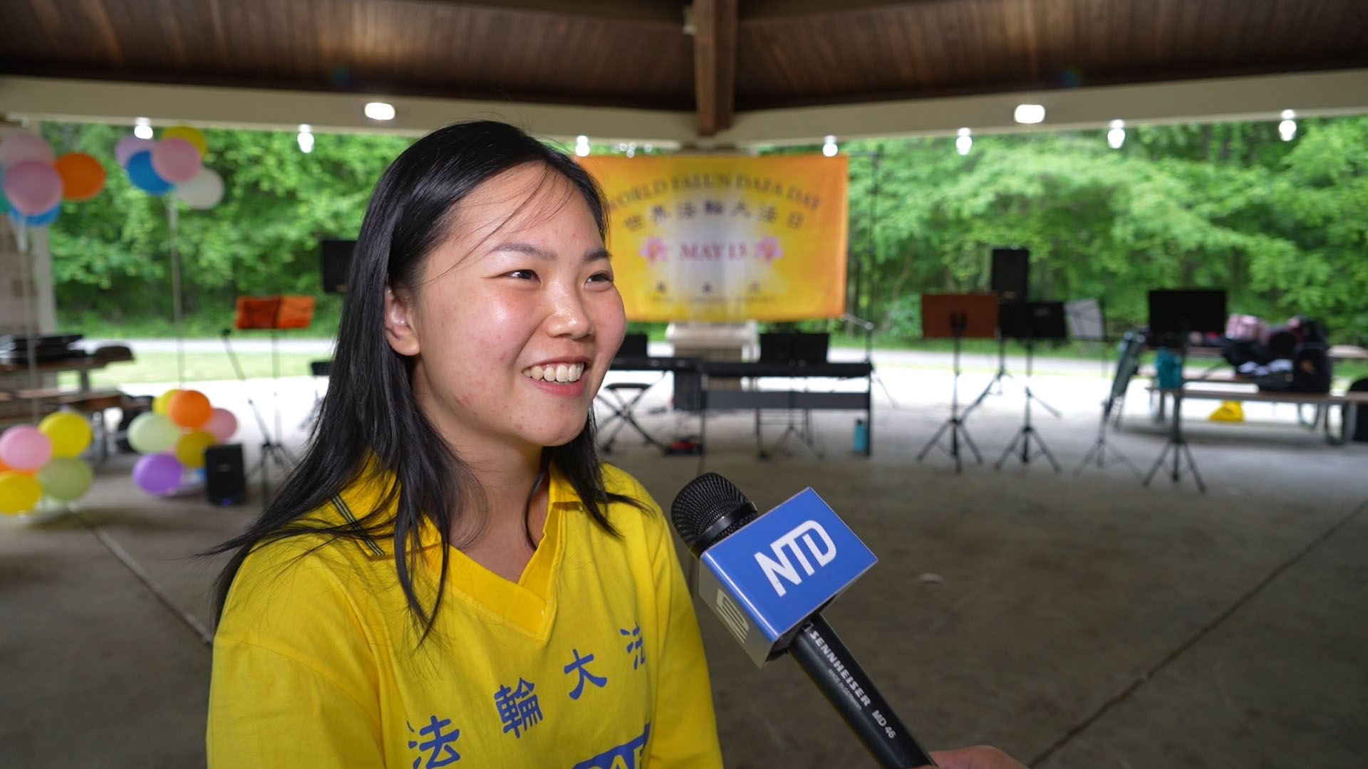 图11:越南裔学员Ly Nha My刚刚从越南迁居至此。(岳磊/新唐人)