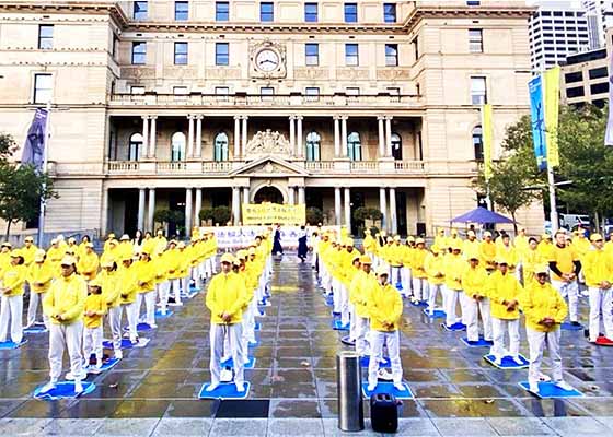 悉尼各界集会 同庆世界法轮大法日