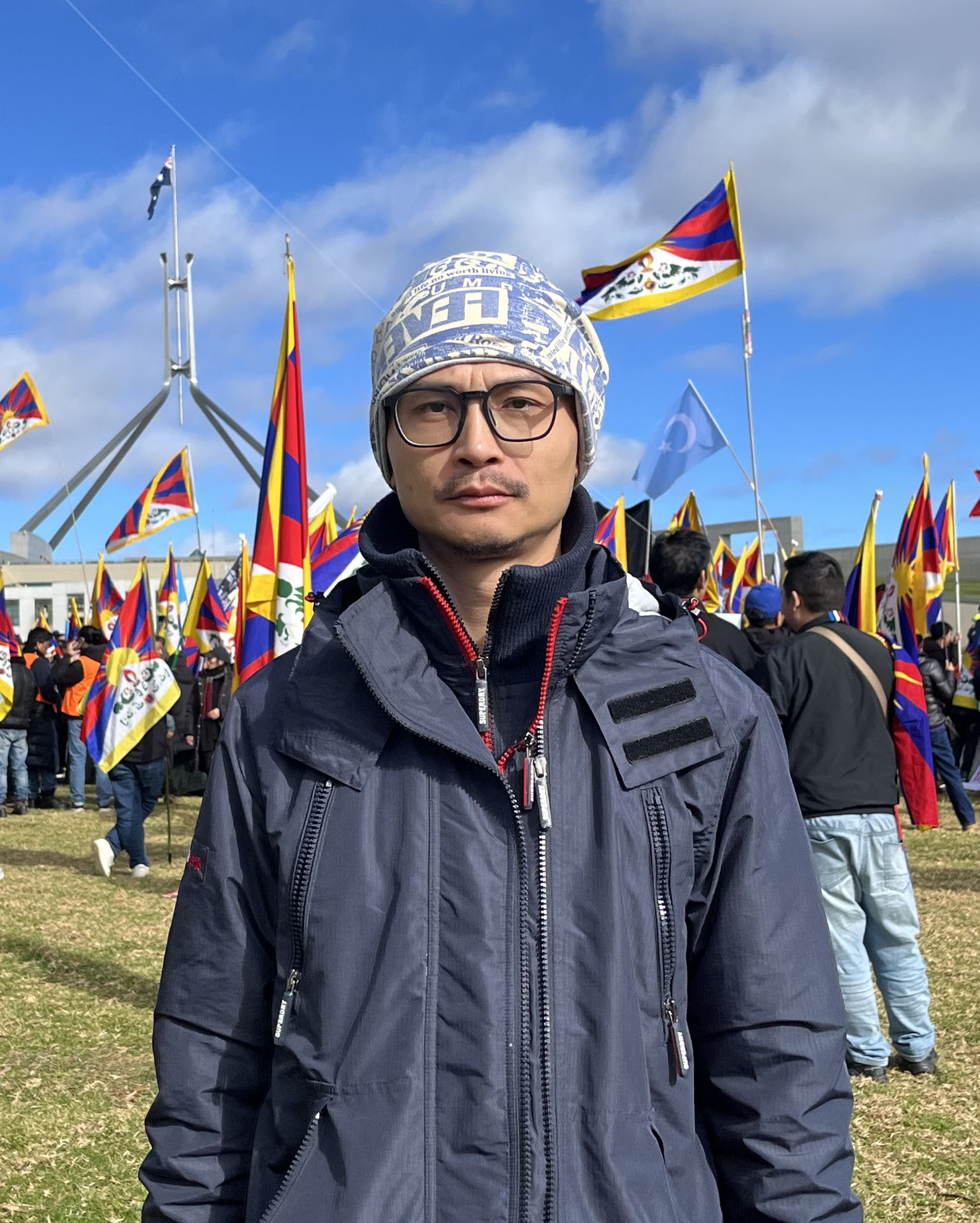 图12:蔡先生(Andy Tsai)期盼不久之后的一天,在中国人们可以自由修炼法轮功。
