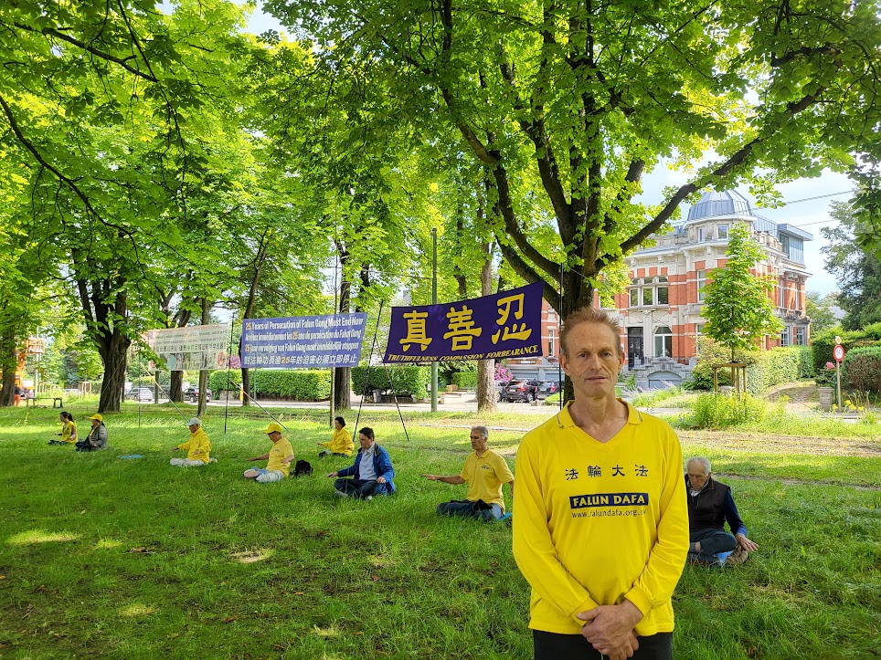 图5:法轮功学员威尔弗里德·杜尚