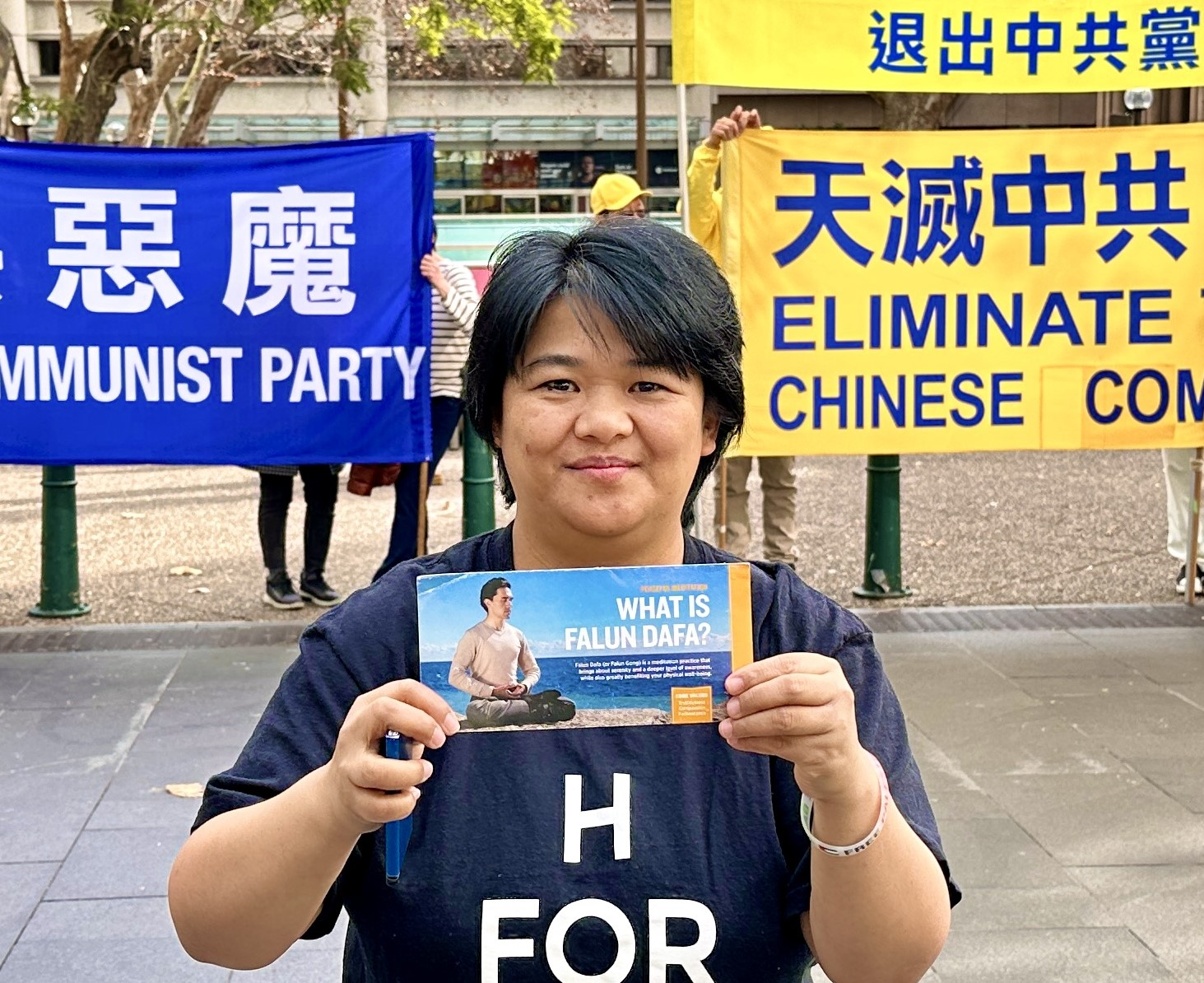 图13:拉克多(Ligaya LACDAO)表示:“这是野蛮的,是兽性的,应该制止。我们需要阻止它,因为它会影响整个国际社会。”