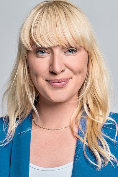 '图4:德国绿党国会议员路易斯·阿姆茨贝格(Luise Amtsberg,Grün)、德国外交部联邦政府人权政策与人道援助专员。'