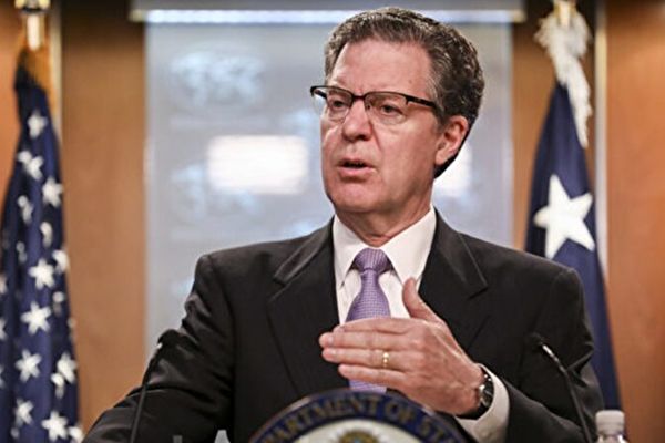 图4:前美国国务院国际宗教自由大使萨姆·布朗巴克(Sam Brownback)