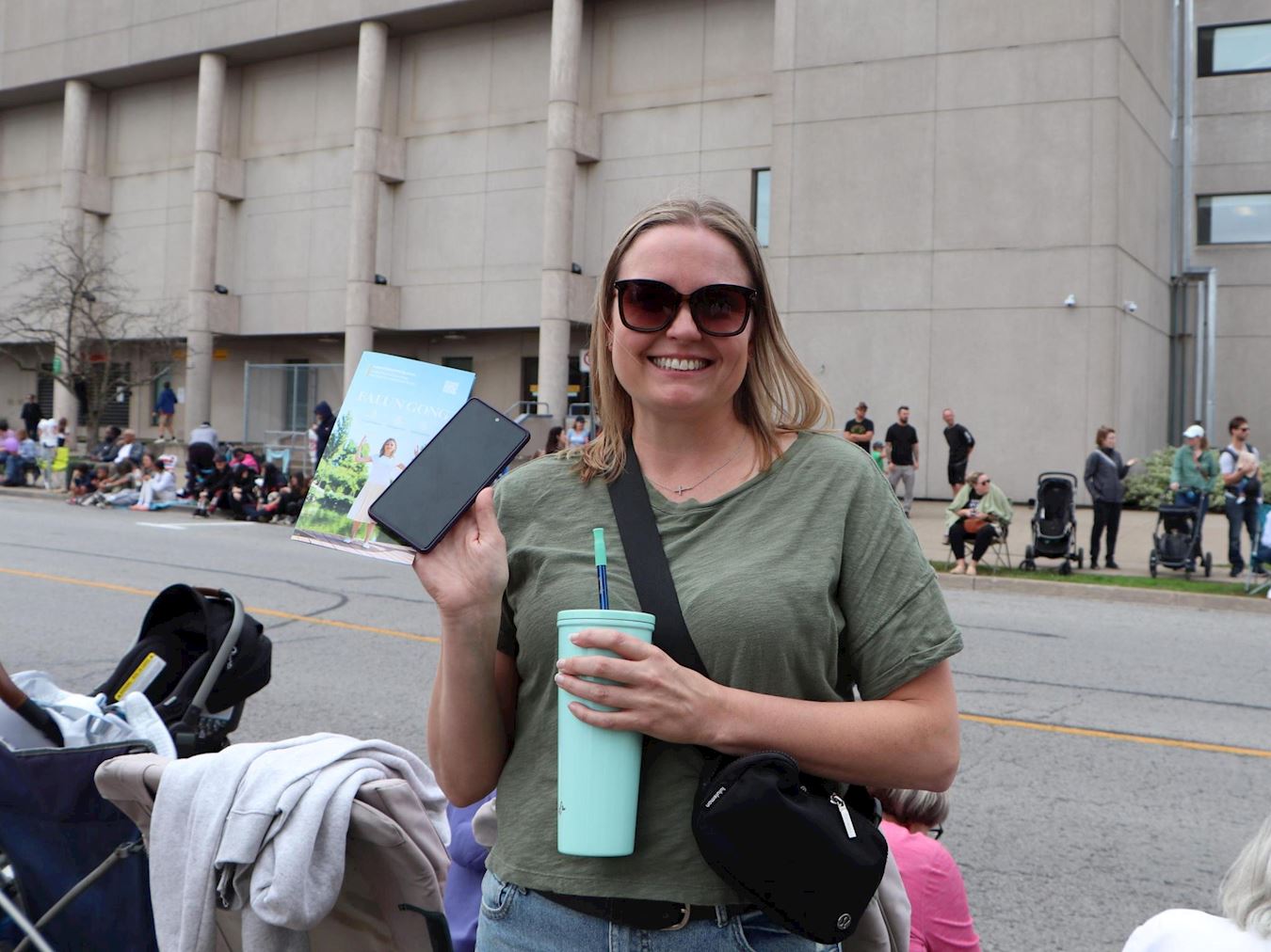 '图6:琳赛(Lindsay)表示自己很喜欢乐团演奏的音乐'