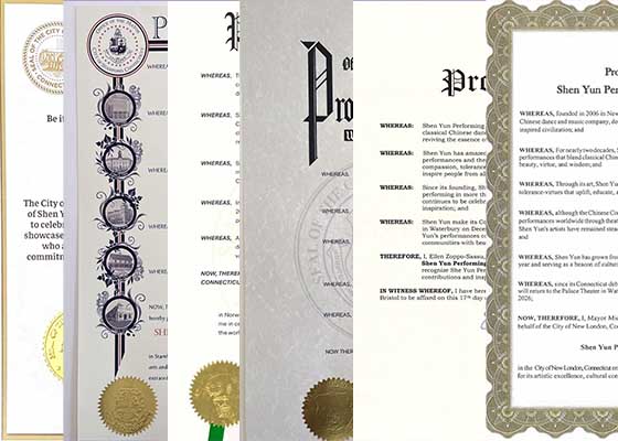 康州六城市褒奖神韵传递希望和慈悲