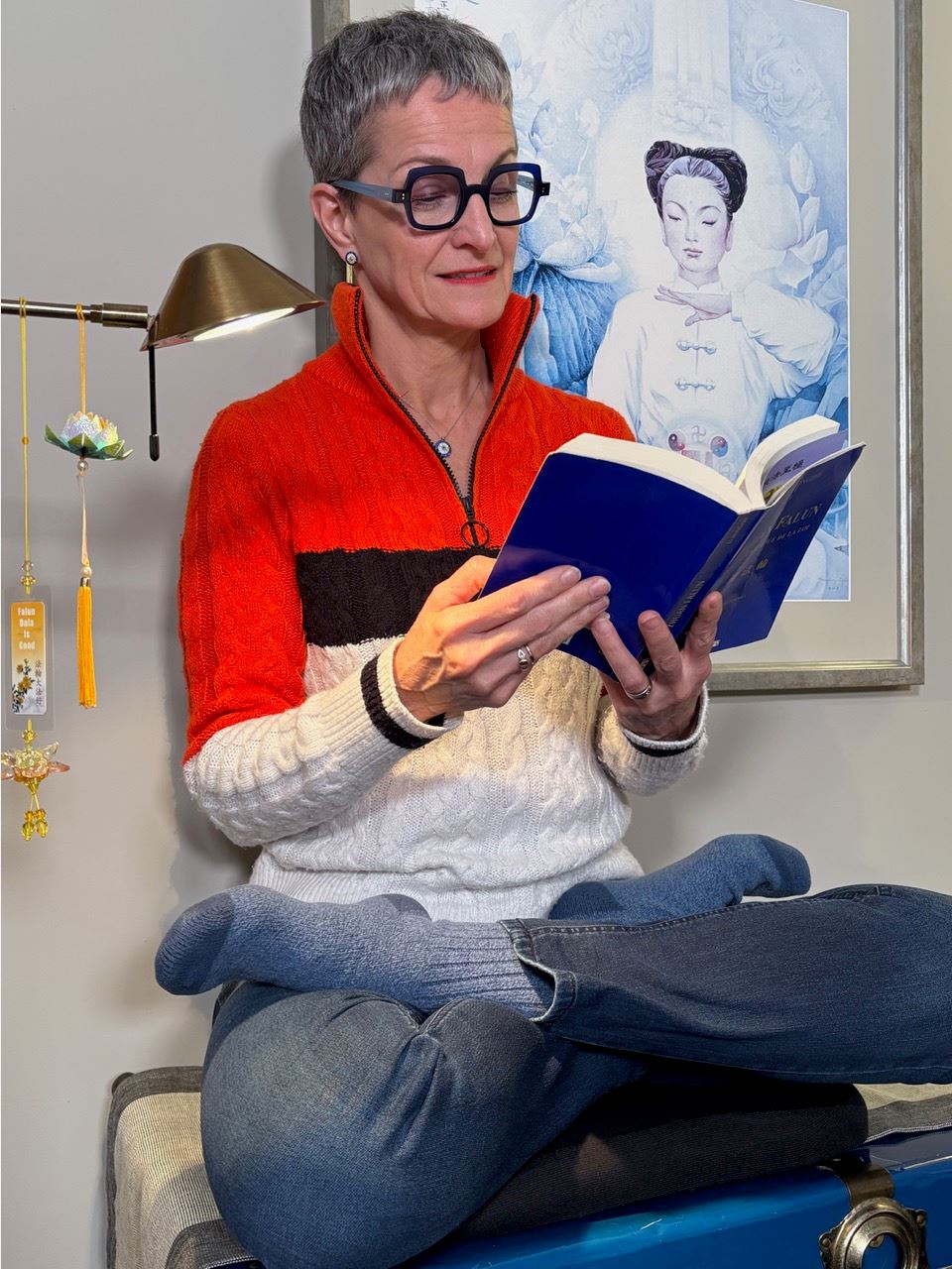 '图2:在一家公司担任执行秘书的露丝·柯林斯(Ruth Collins)'