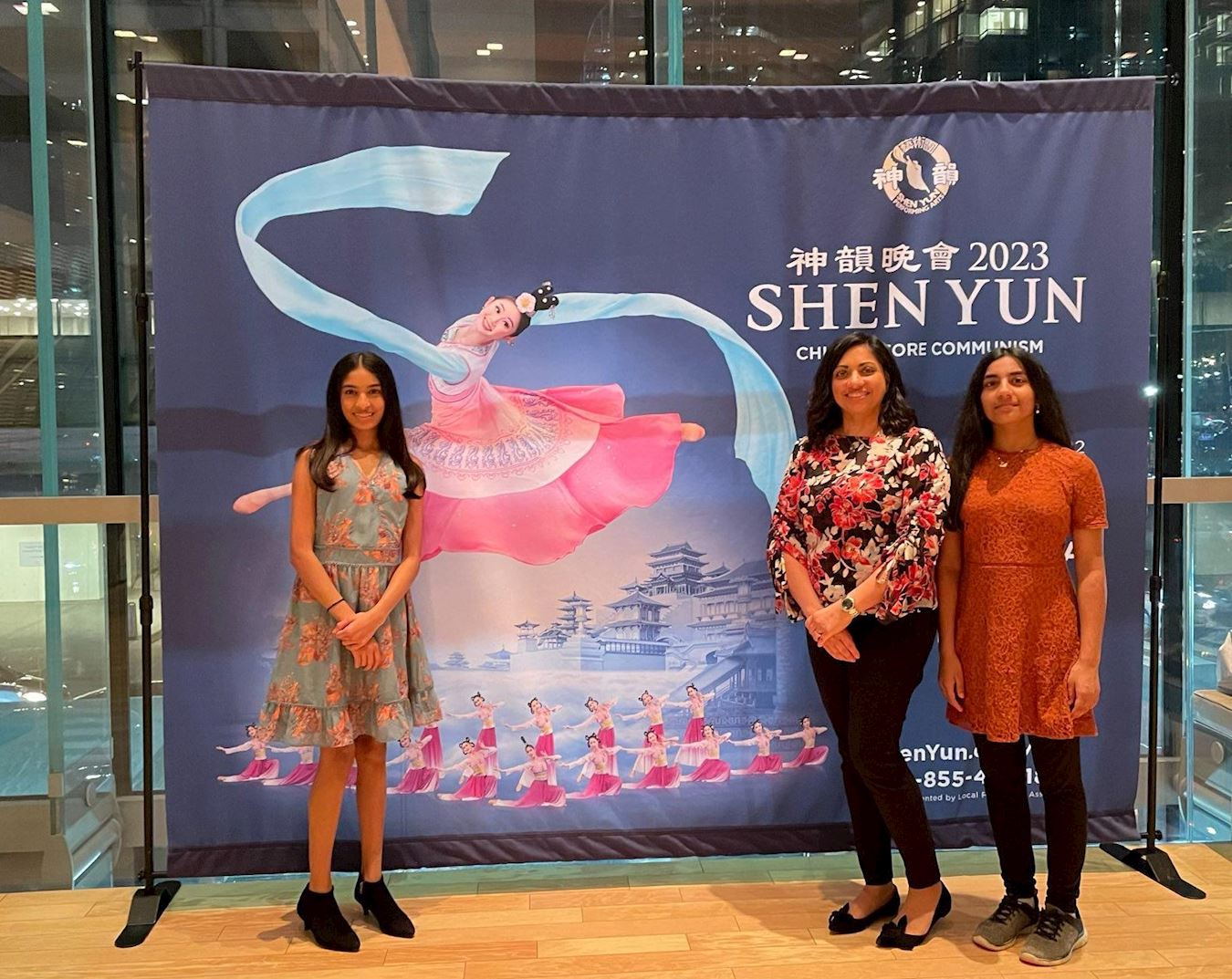 '图5:尚塔尔和女儿们。'