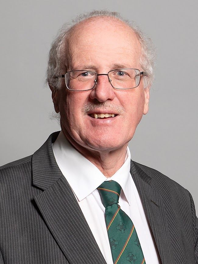 '图1:吉姆·香农议员(Jim Shannon MP)'