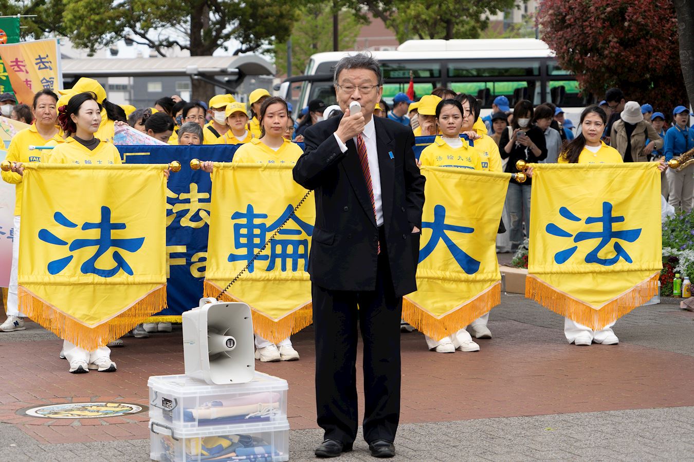 '图1:前众议院议员中津川博郷先生'