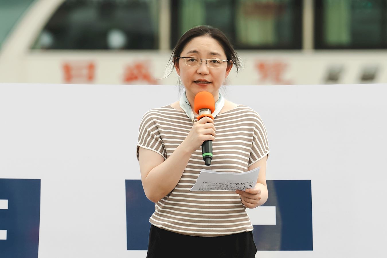 '图6:台湾国际器官移植关怀协会理事长王舒眉'