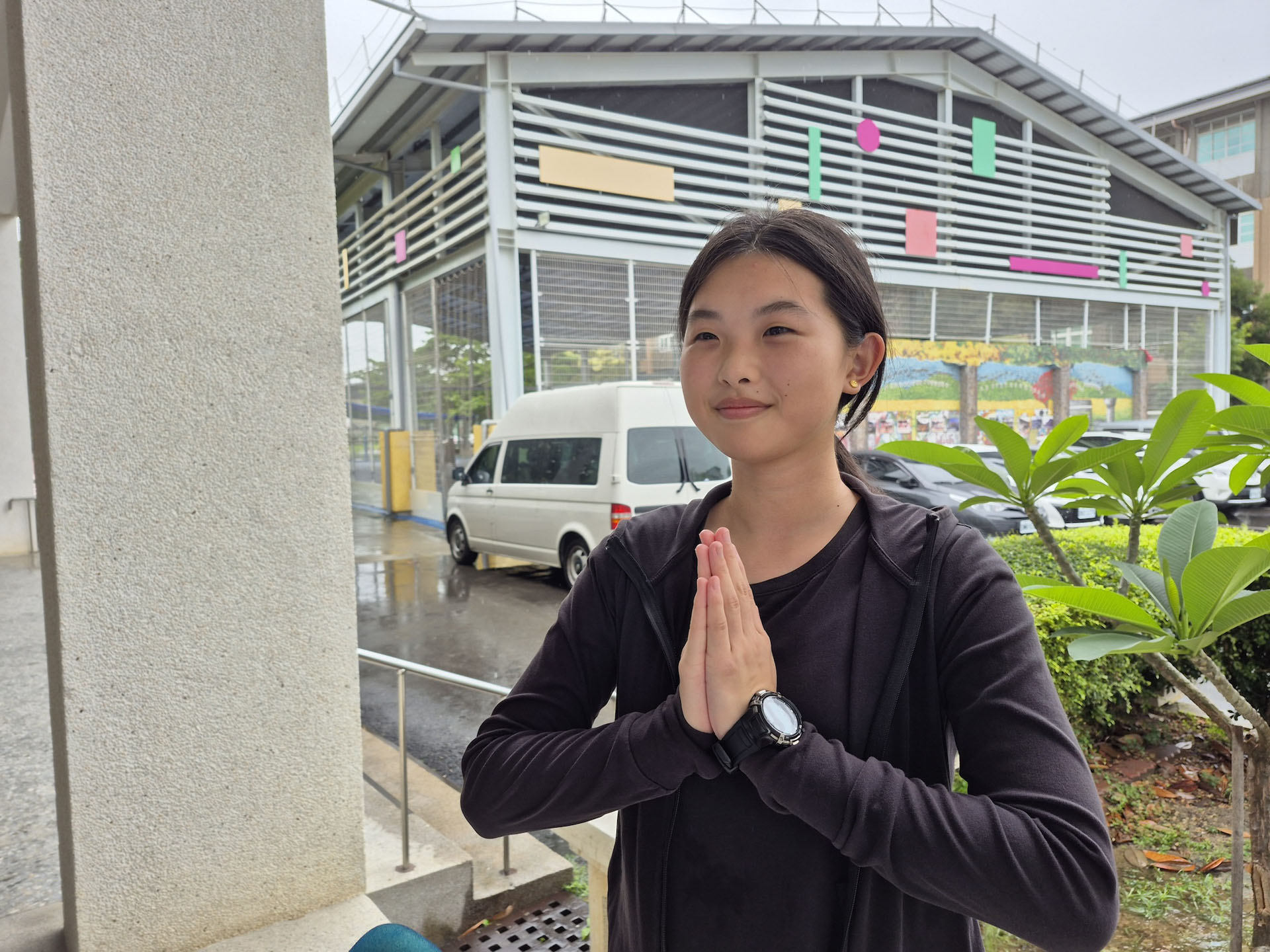 图7:学习舞蹈艺术的青年学子李同学觉得修炼后最大收获是学会向内找,以及包容同学。