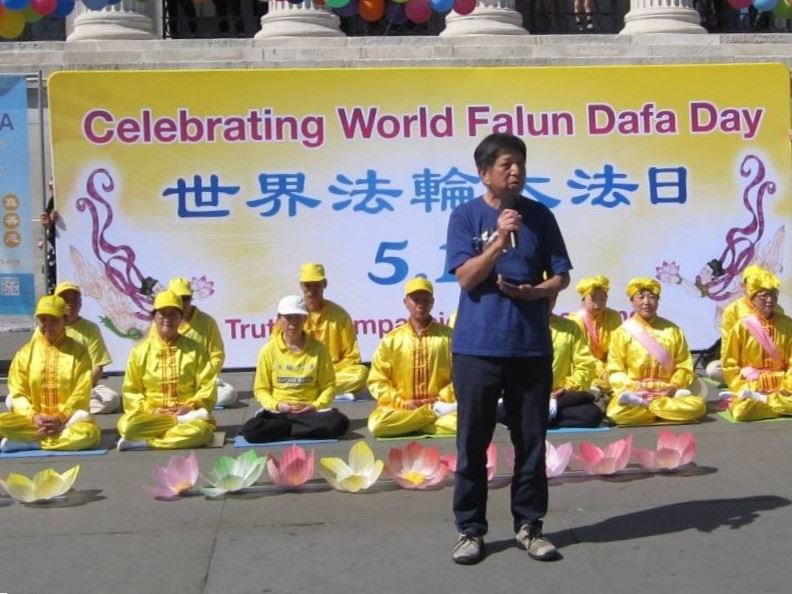 '图15:香港理工大学讲师史蒂文·曾(Steven Tsang)相信法轮功所做的是为了整个人类。'